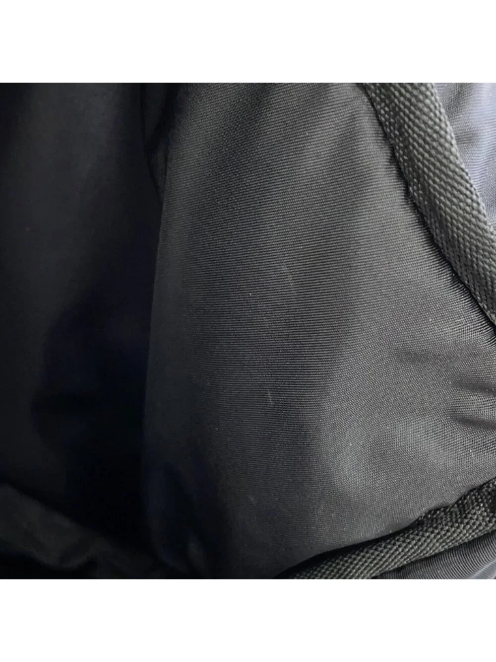 Prada Backpack Pocket Nylon Black